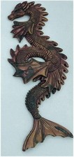Handmade Dragon Wood Carving