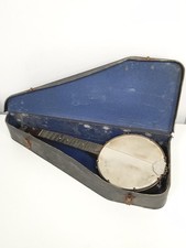 Dallas A Banjo ukulele George Formby Banjolele signature - restoration + case