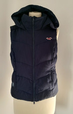 Hollister navy blue hooded