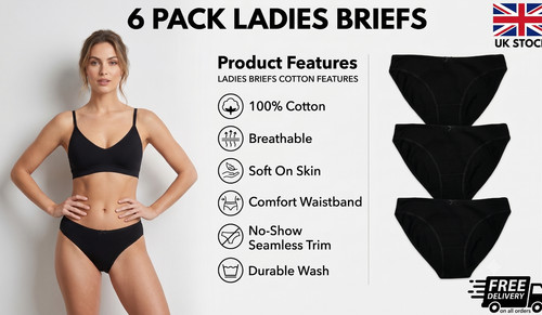 Pack ladies briefs 100 - ladies,