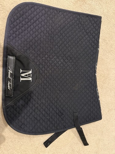 Mark todd black - saddle, pad