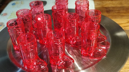 Boot shaped shot glass - shot,