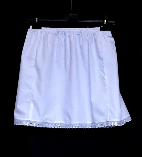 White poly cotton - white,