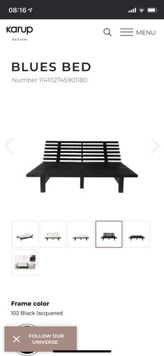 Karup design blues bed - karup,
