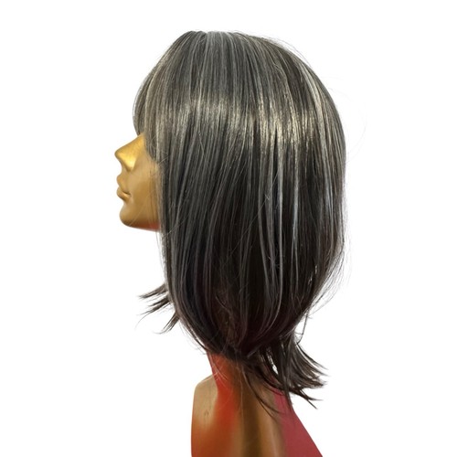 Black grey ombre - black,
