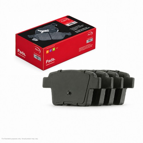 Apec rear brake - pads, for