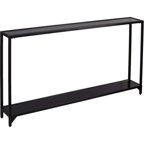 Narrow console glass shelf - console,