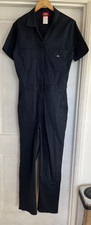 Dickies Boilersuit Coverall UK 12 Medium W30"-L32" Women's Overalls Workwear