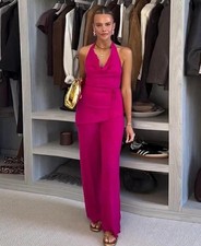 zara asymmetric Textured Top &