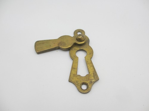 Antique brass keyhole - antique, cover