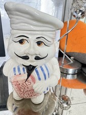 Price and Kensington Vintage 1970s Cookie Jar Biscuit Barrel Chef Collectible