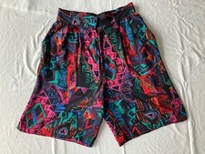 Vintage ELLEN FIGG Womens Shorts 80s 90s Size 8 / 10 Pockets Jazzy Wide Leg