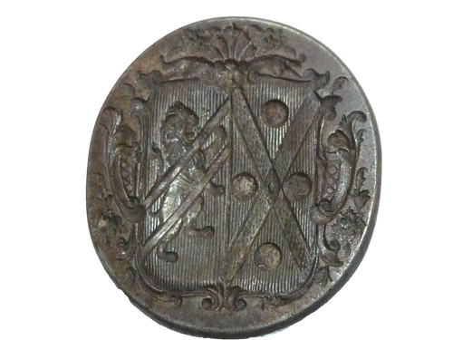 Georgian steel armorial family - steel,