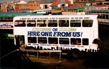 1989 Merseybus Bus Pier Head Liverpool 5x3 In Photo with copyright 89552