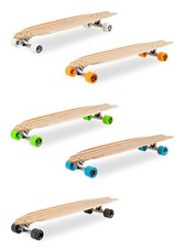 Two Bare Feet 'Deacon' 40in Cruiser Bamboo Premium Longboard Skateboard 