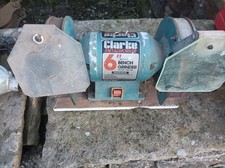 Clarke CBG6RZ Metalworker Bench Grinder 6-inch 150mm tools DIY builder workshop