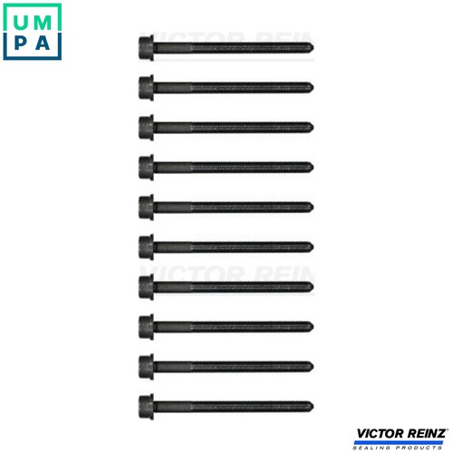 Cylinder head bolt set - bolt,