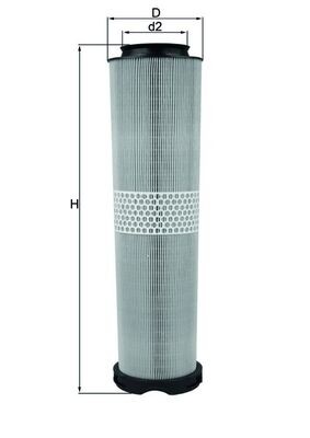 816 knecht air filter for - lx, 816/6