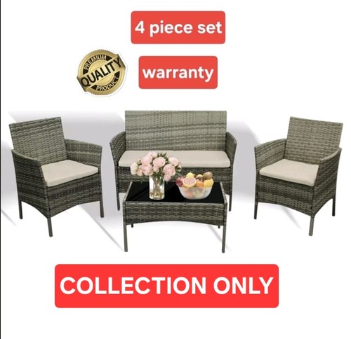 Piece outdoor rattan garden - 4,