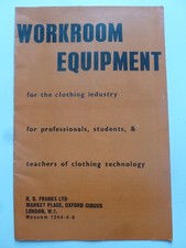 WORKROOM EQUIPMENT for the