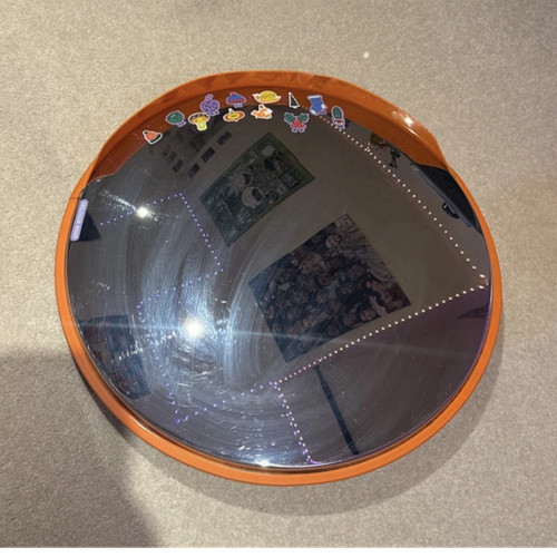 Fish eye mirror