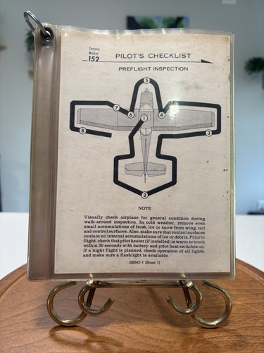 Cessna model 152 pilot - 152, pilot’s