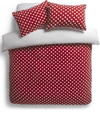 Fleece duvet cover set