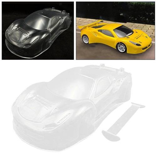 208mm wheelbase clear body - 208mm,