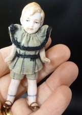 ANTIQUE ALL BISQUE TINY DOLL