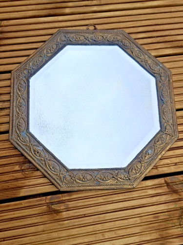 Vintage octagonal bevelled - octagonal,