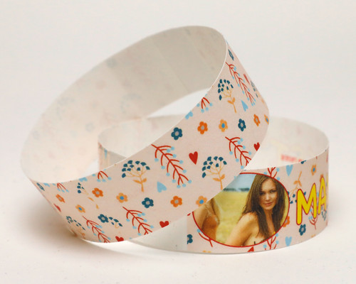 Custom printed wristbands - printed,