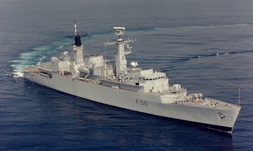 Royal navy type frigate - royal, 22