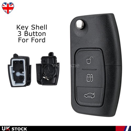 Button flip key case - button,
