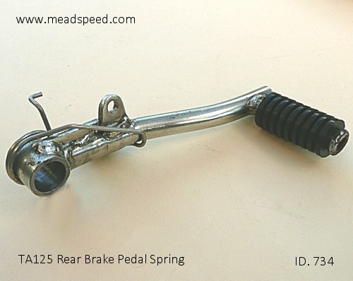 Yamaha ta125 brake pedal - ta125,