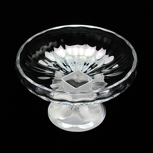 Lalique beautiful crystal roun - beautiful,