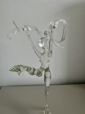Gymnast Glass Figurine Holding