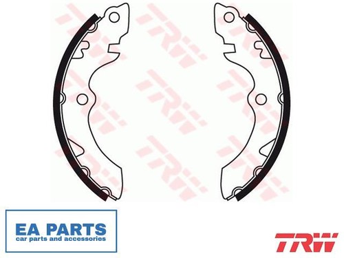 Brake shoe set - set,, parking
