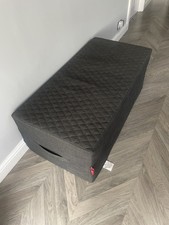 KAIKOO Hygena Double Bed In A Box 3 In 1 - Grey