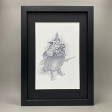 NANNY OGG FRAMED ART GYTHA OGG