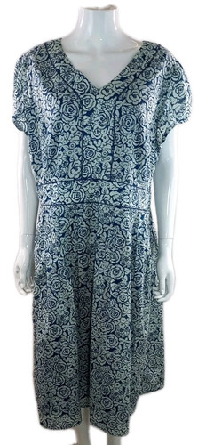 Seasalt blue grey floral - seasalt, blue/