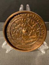 Oriental Japanese Antiques Bronze Mirror 