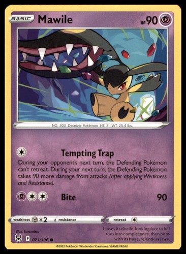 Mawile 071 196 - 071/196, lost