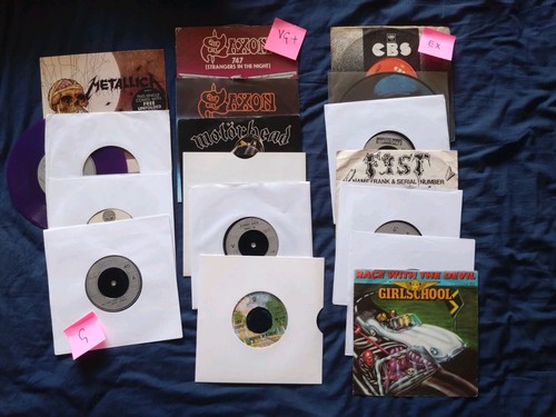 Heavy metal rock - 7", job