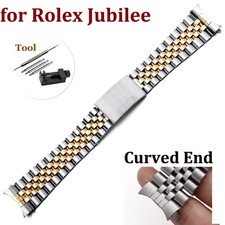 Luxury Curved End Watch Band