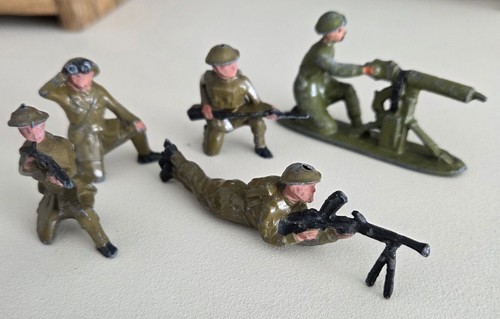 Vintage painted lead toy - vintage,