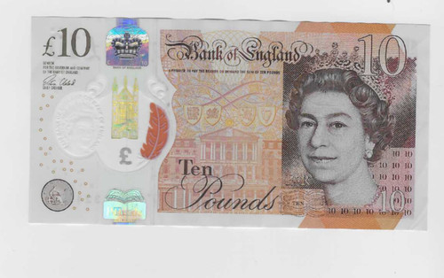 Cleland ten pound note - cleland,