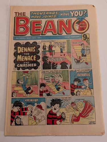 Beano comic 2026 may 16th - no, 2026,