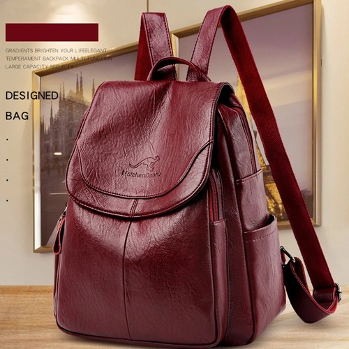 Women backpack soft leather - soft,