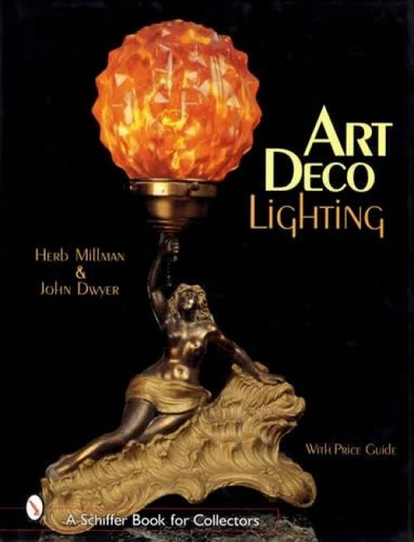 Art deco lighting book bronze - art,