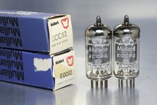 2x NOS Mullard ECC82 Valves Tubes Gf2 Eq 12AU7 CV491 B329 CV4003 M8136